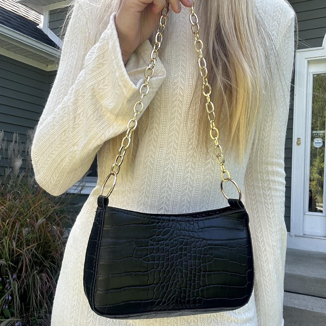 Zara snakeskin online purse