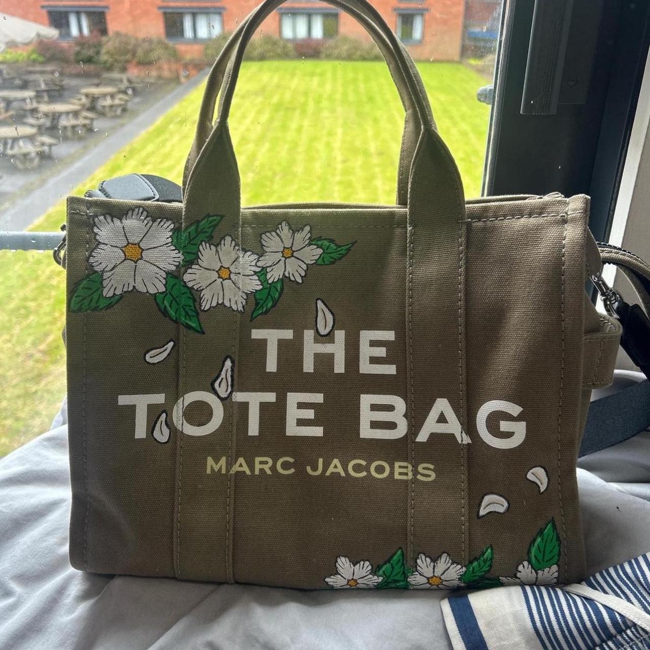 Marc Jacobs khaki and green tote bag | Depop