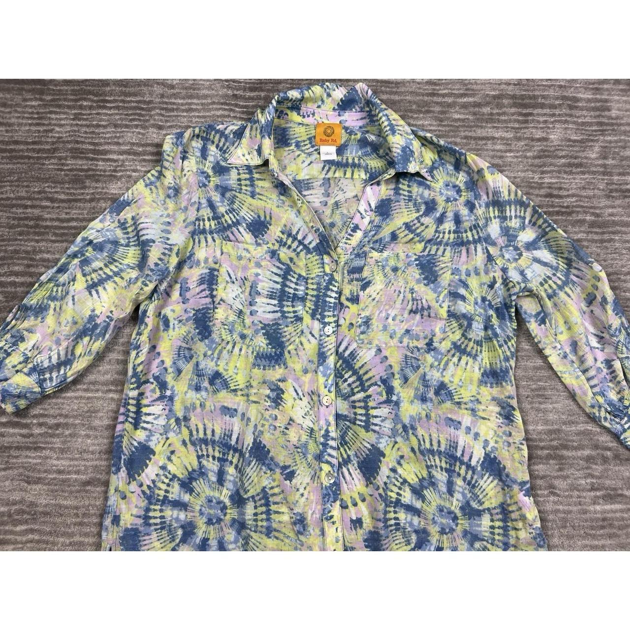 Ruby Rd. Women's Blouse - Multi - L – Ruby Rd Top… - image 2