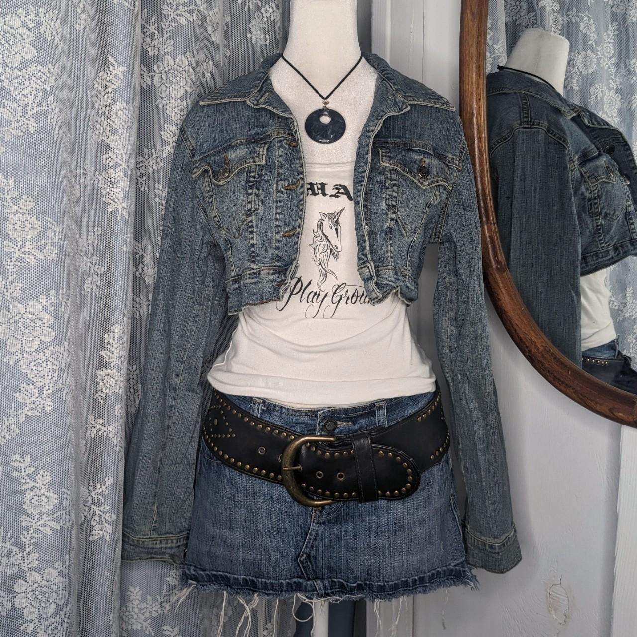 Grunge jacket-y2k - Depop