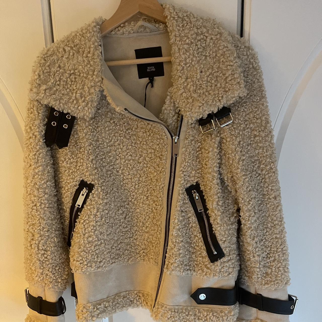 River island teddy jacket on sale