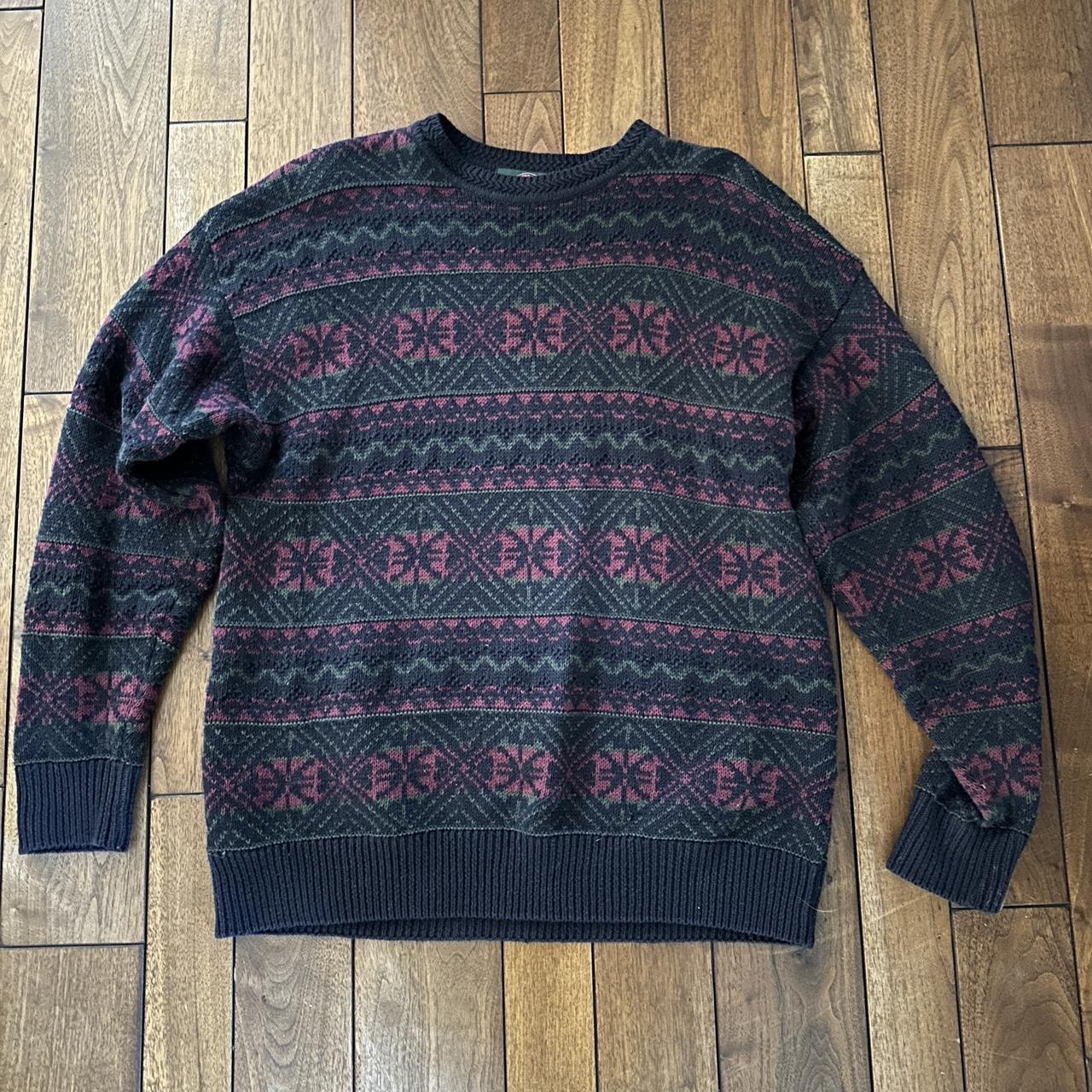 90’s true vintage grandpa sweater -so cozy perfect... - Depop