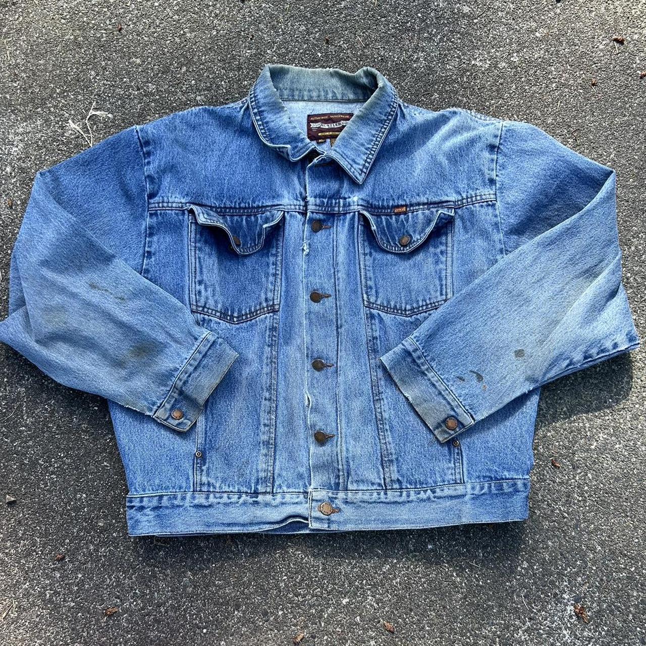 Rustler shops Women's Vintage 90s Denim Jacket Size Medium