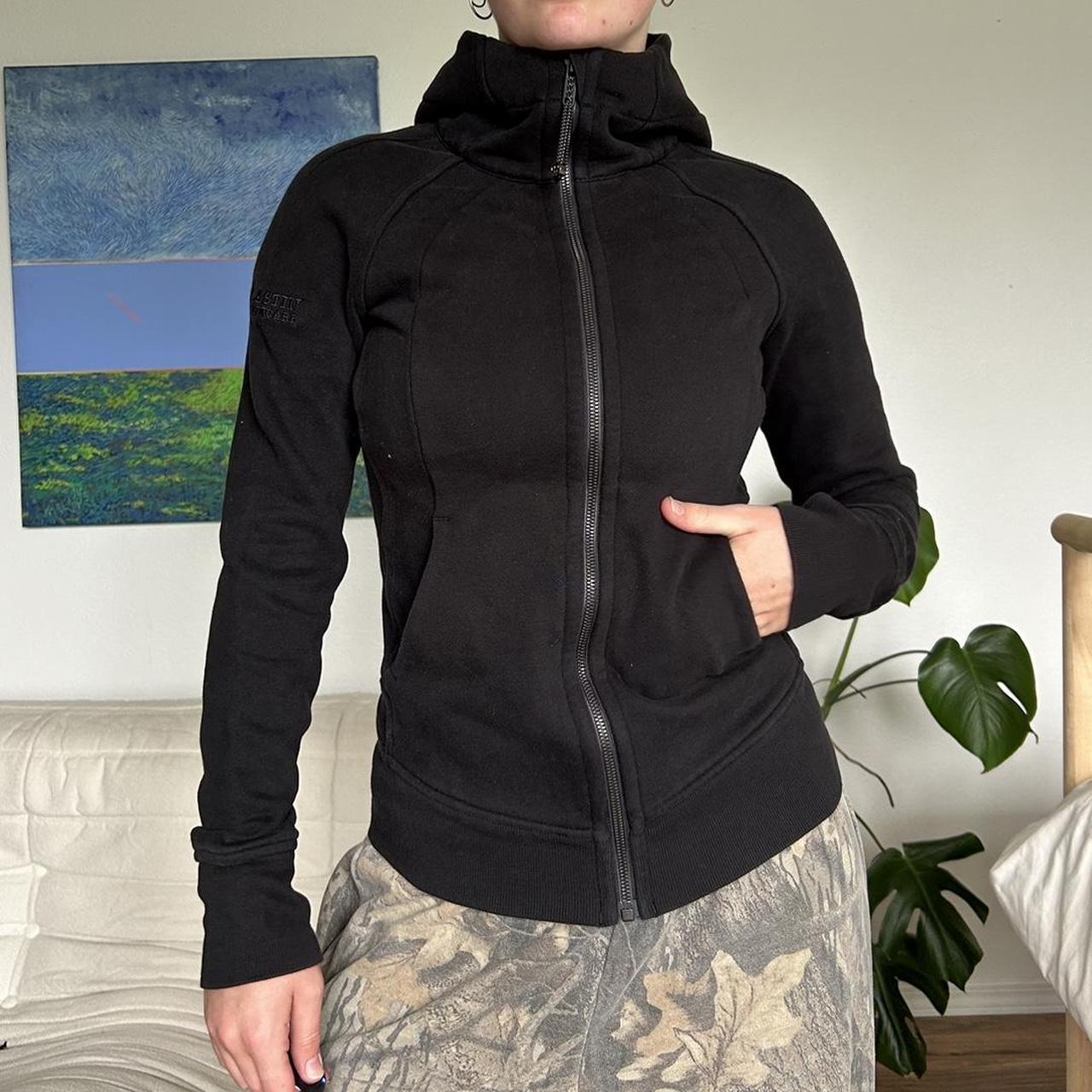 Lululemon zip up hoodie! Has small embroidery on the | Depop