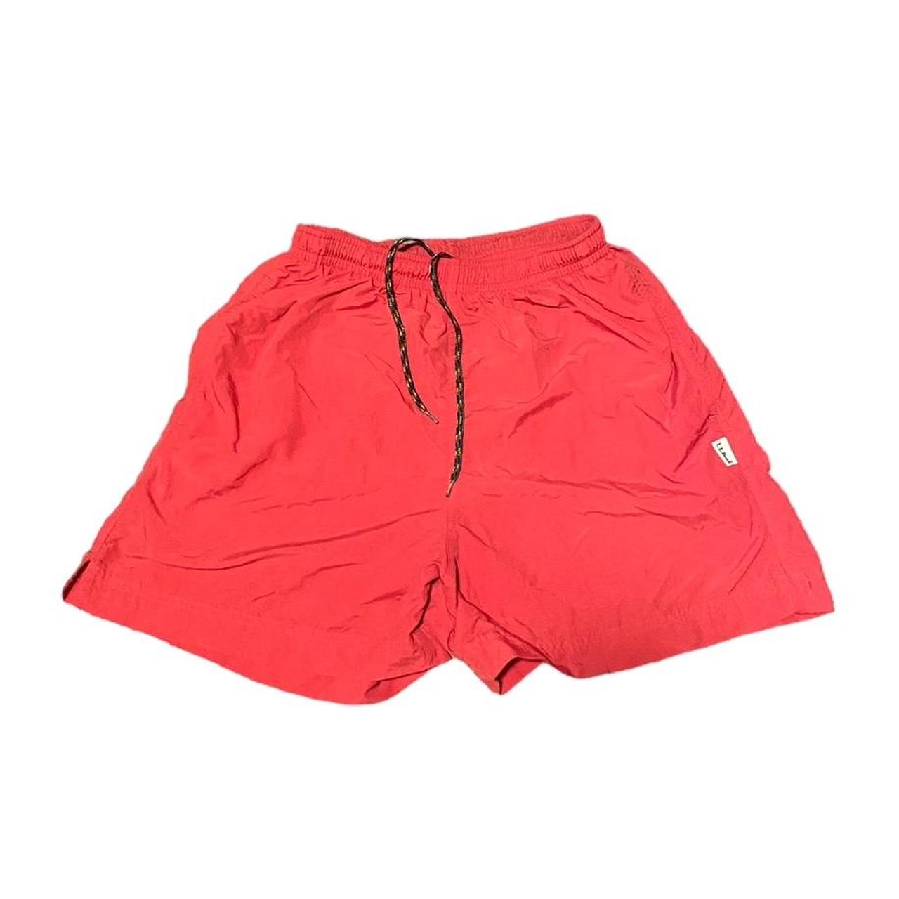 LL Bean coral swim trunks no netting size... Depop