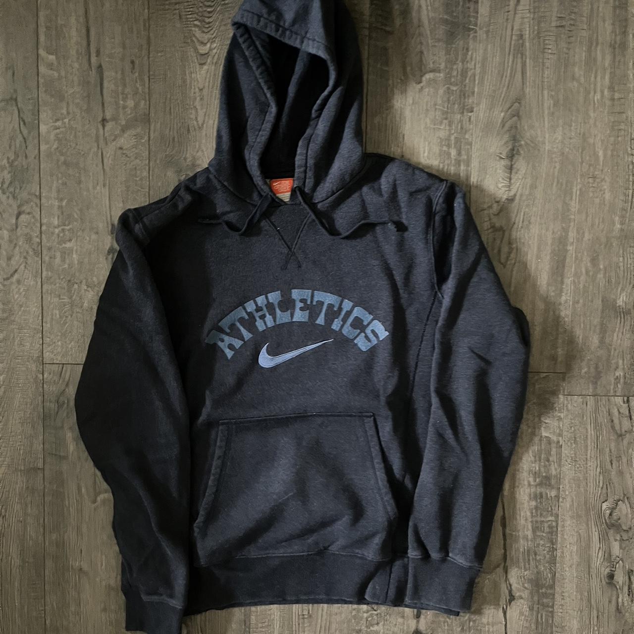 mens nike hoodie navy blue