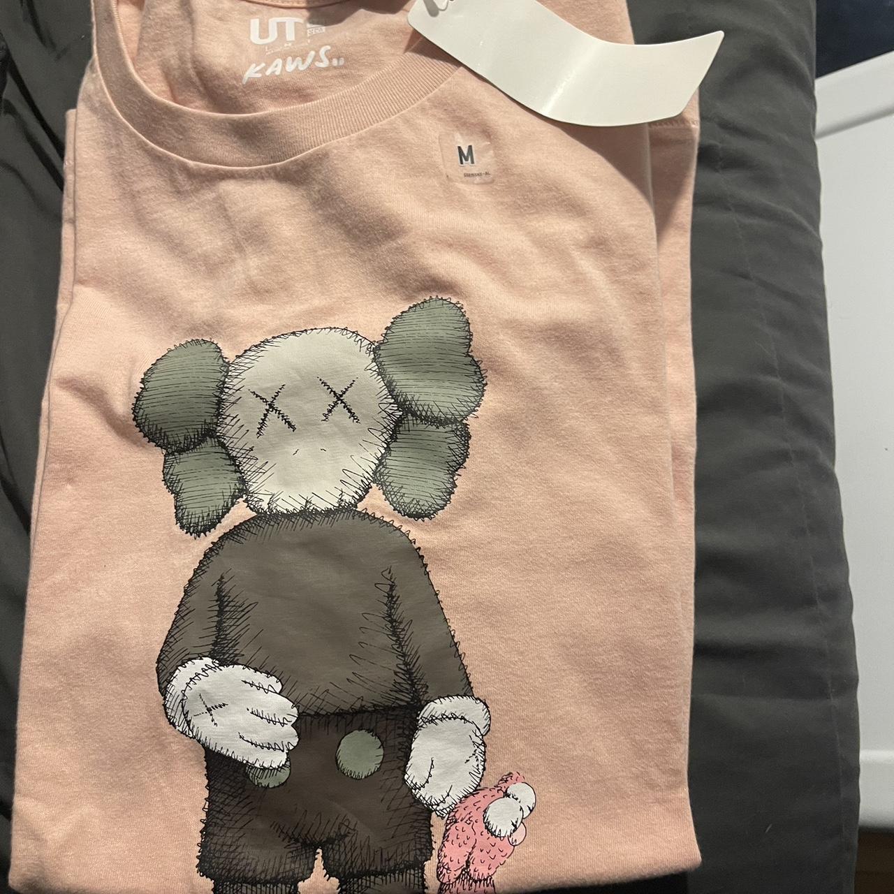 Kaws sales pink shirt