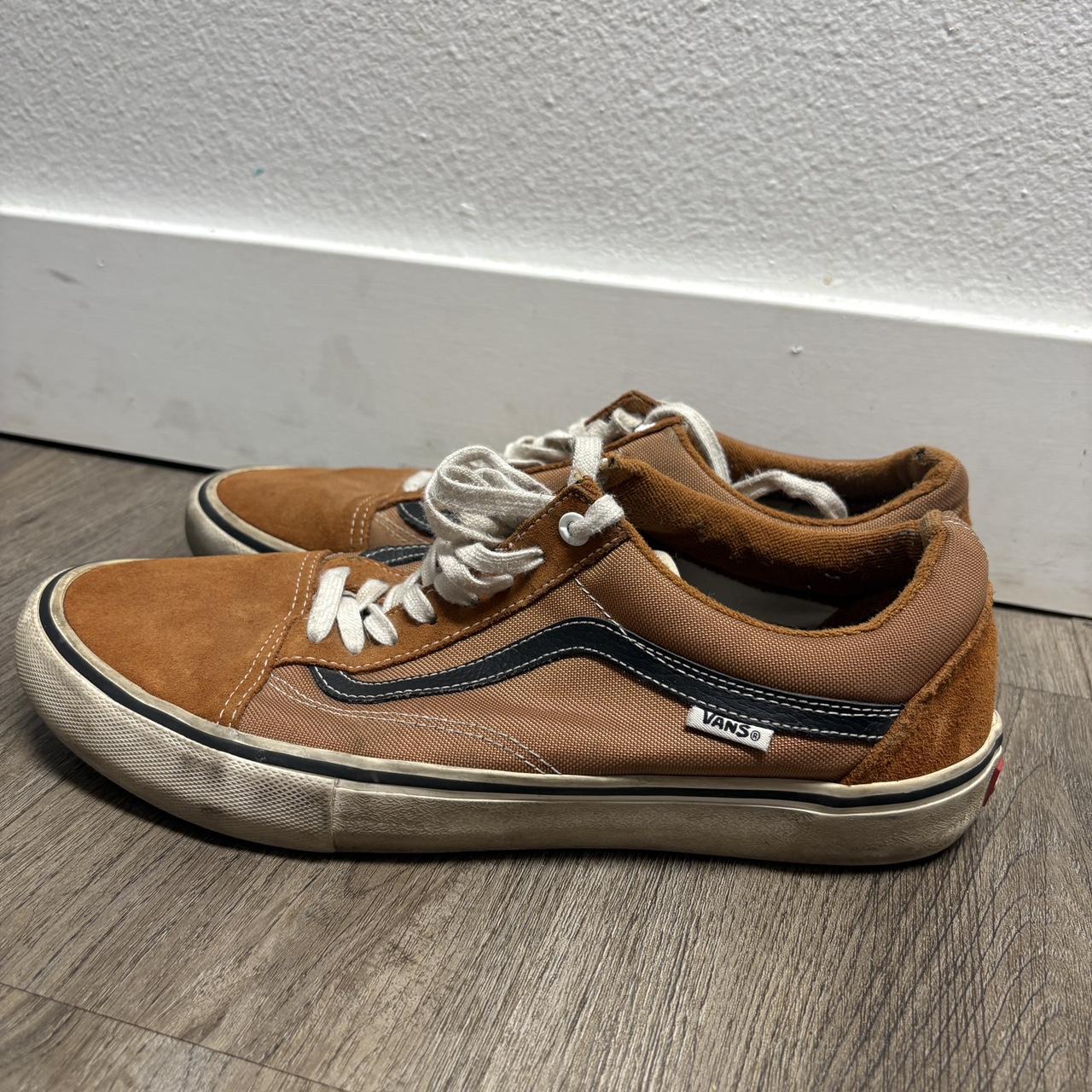 Vans Men's Sneakers Brown/Tan US 11 – Brown and black Vans Old