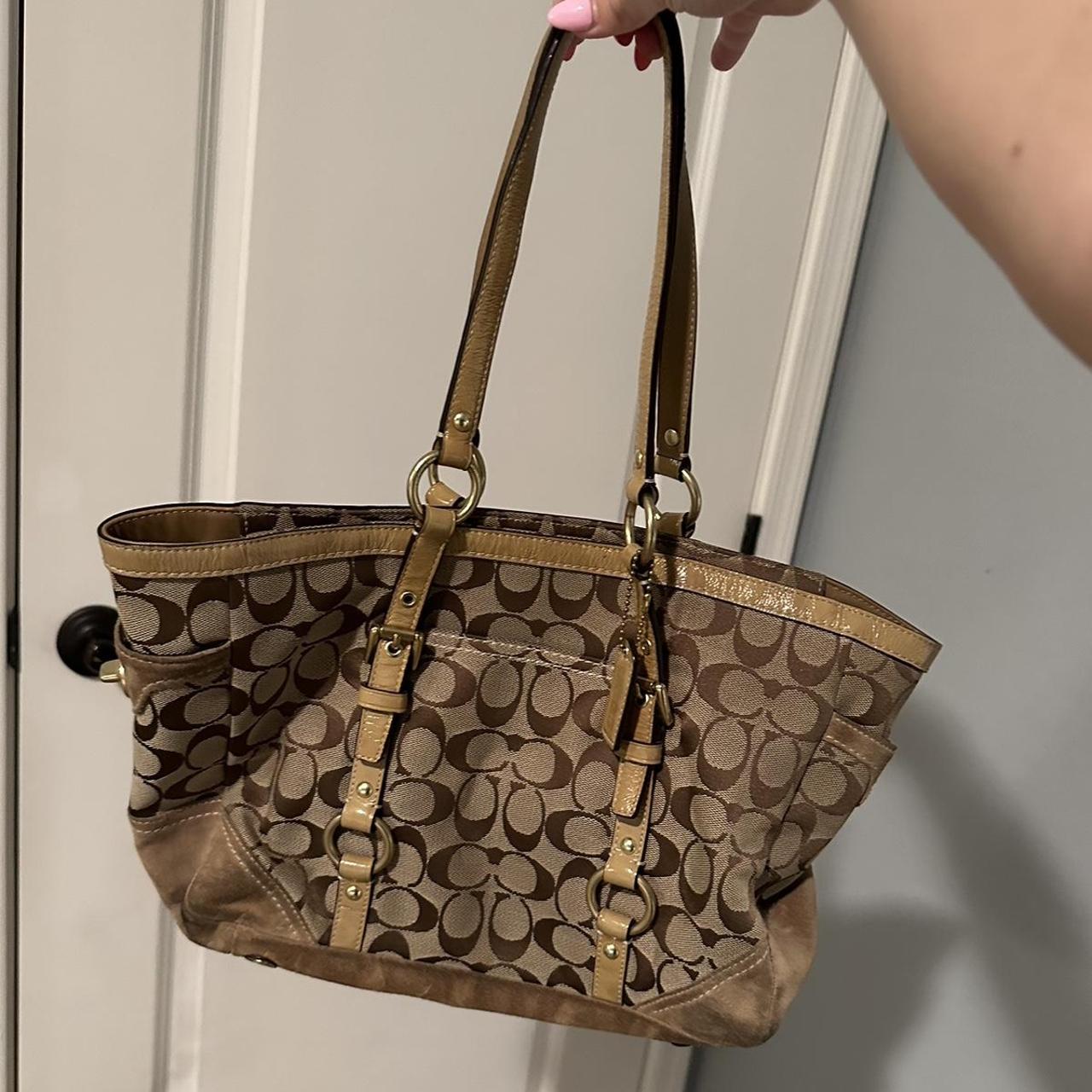 Vintage Coach bag from early 2000s.