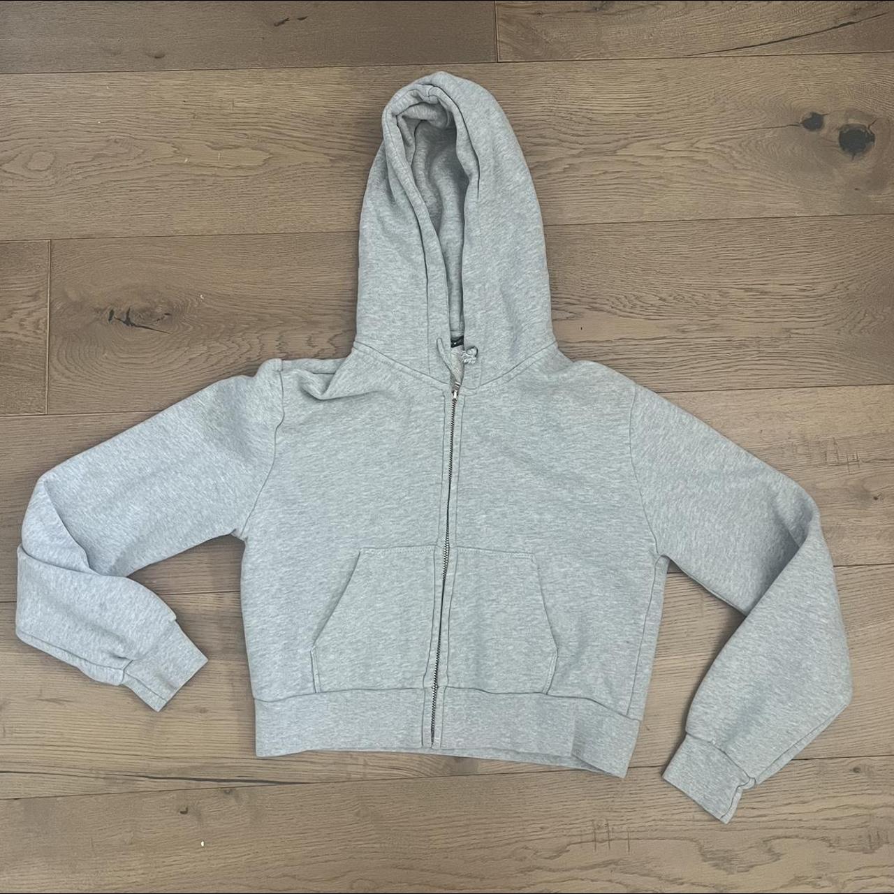 Brandy Melville Women's Hoodie - Grey - One Size