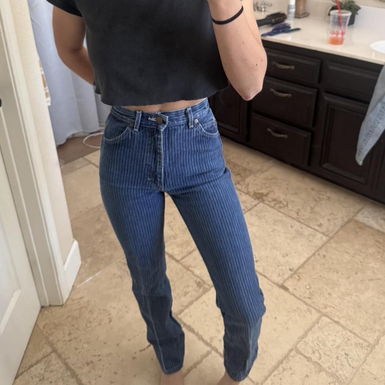 lee striped jeans