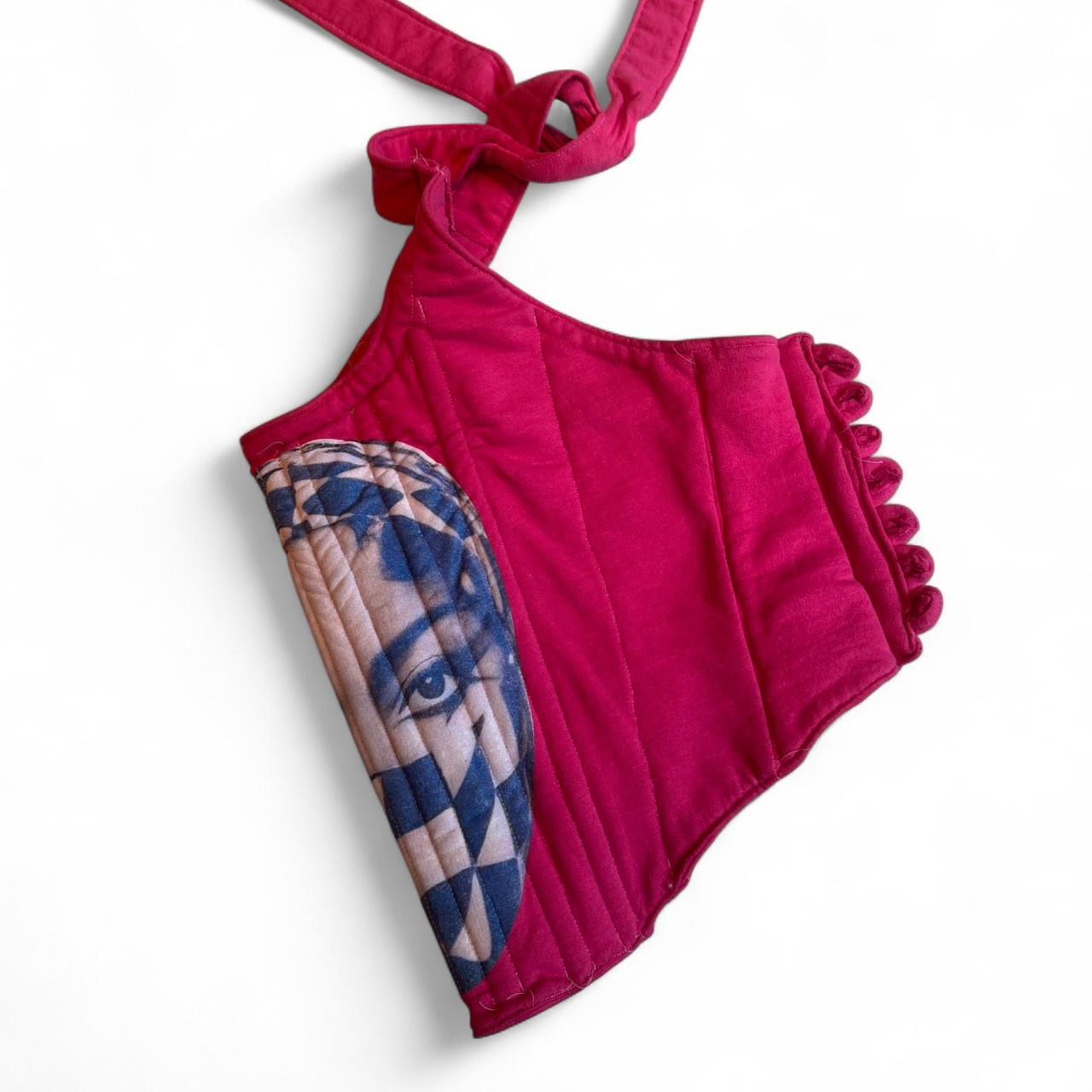 Women's Corset - Pink/Multi - S – Custom made by … - image 5