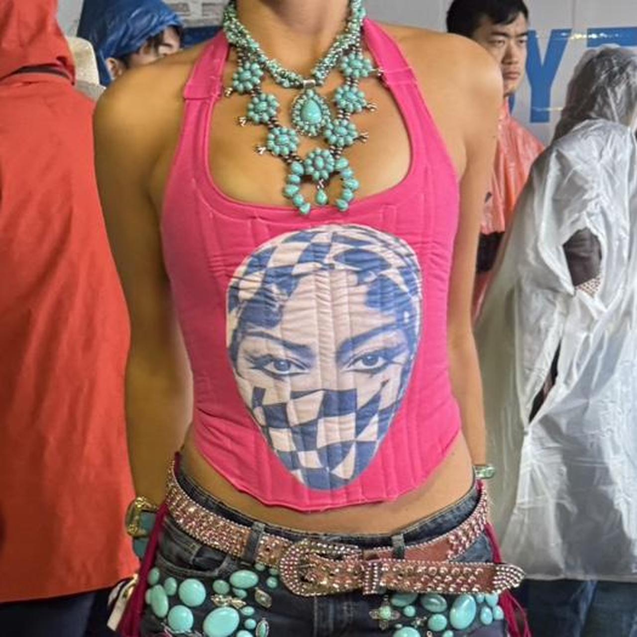 Women's Corset - Pink/Multi - S – Custom made by … - image 1