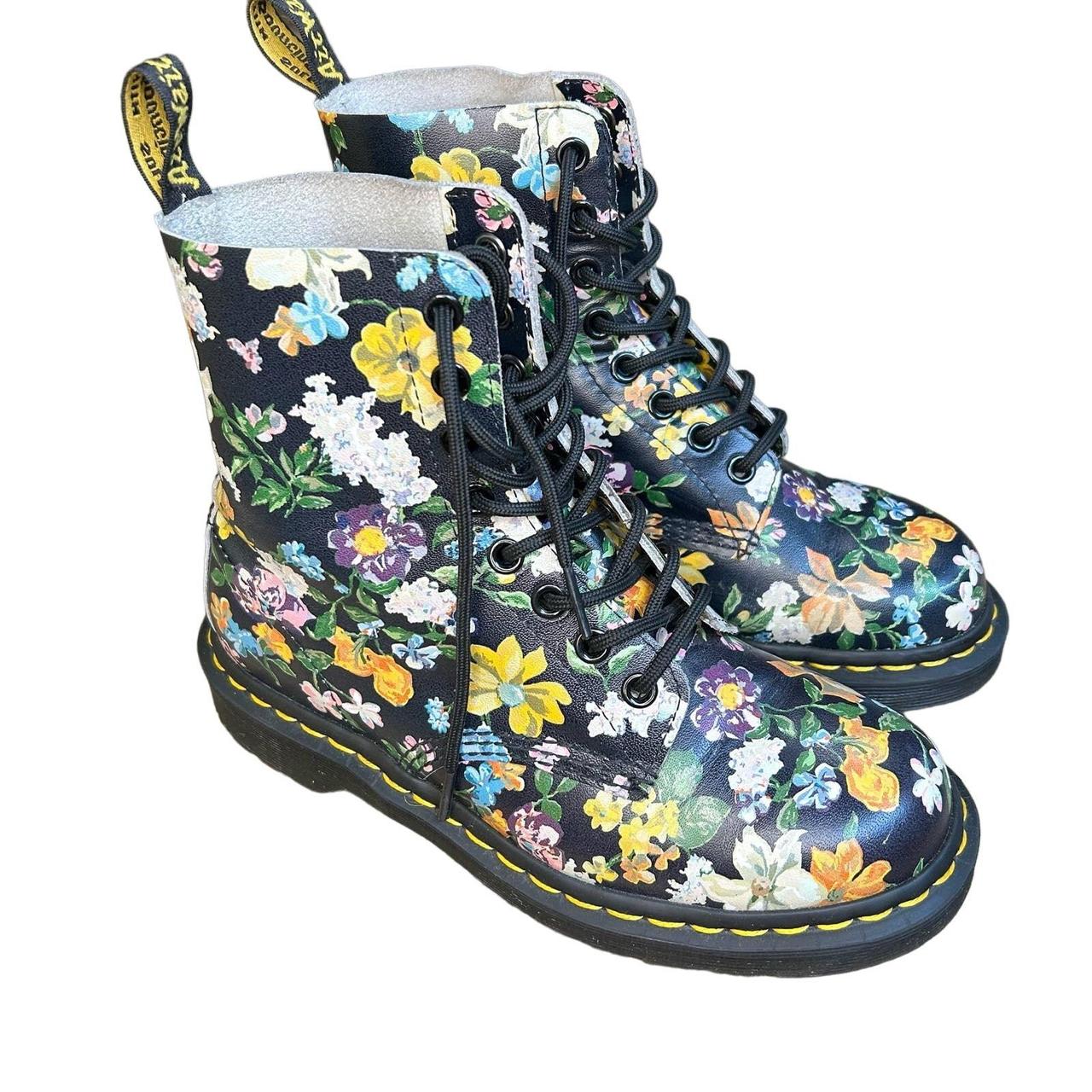 Dr. Martens Pascal Boots Darcy Floral Women s. Depop