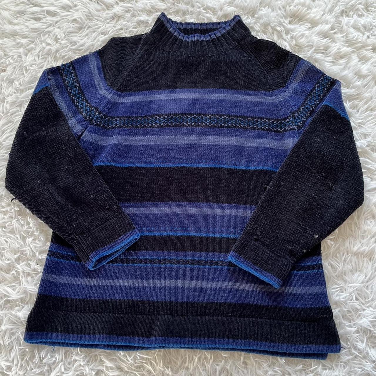 vintage striped grandma sweater! this is a super... - Depop