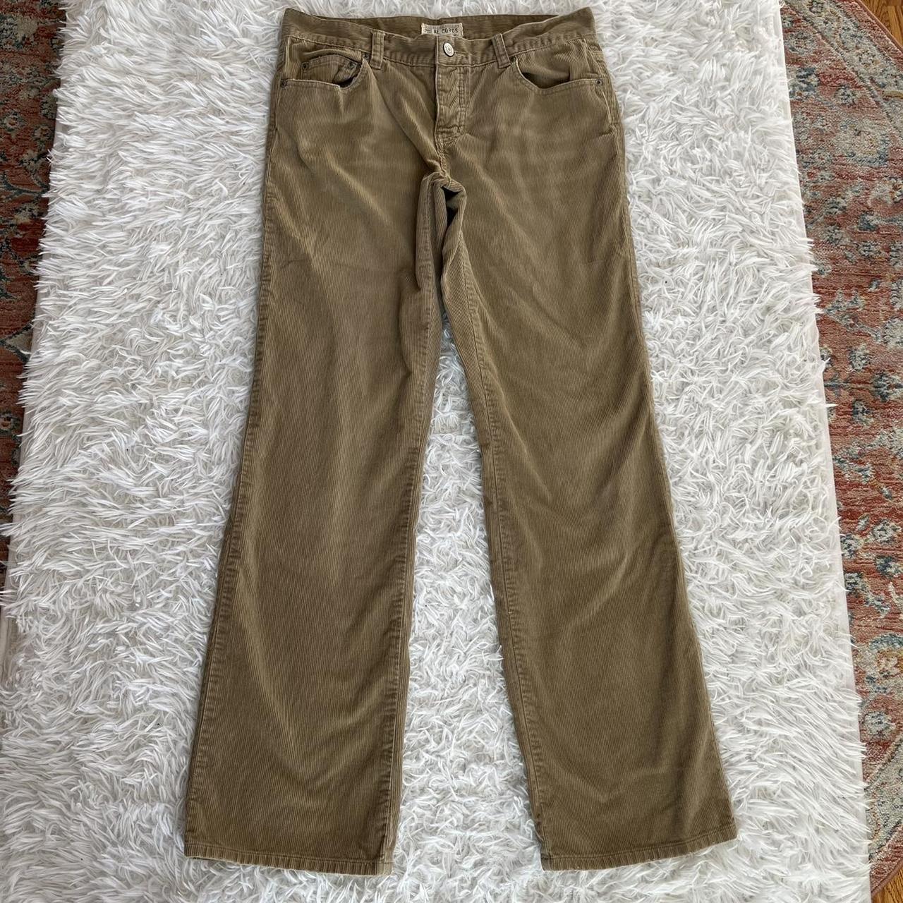 American Eagle Outfitters Women's Brown and Khaki Jeans | Depop