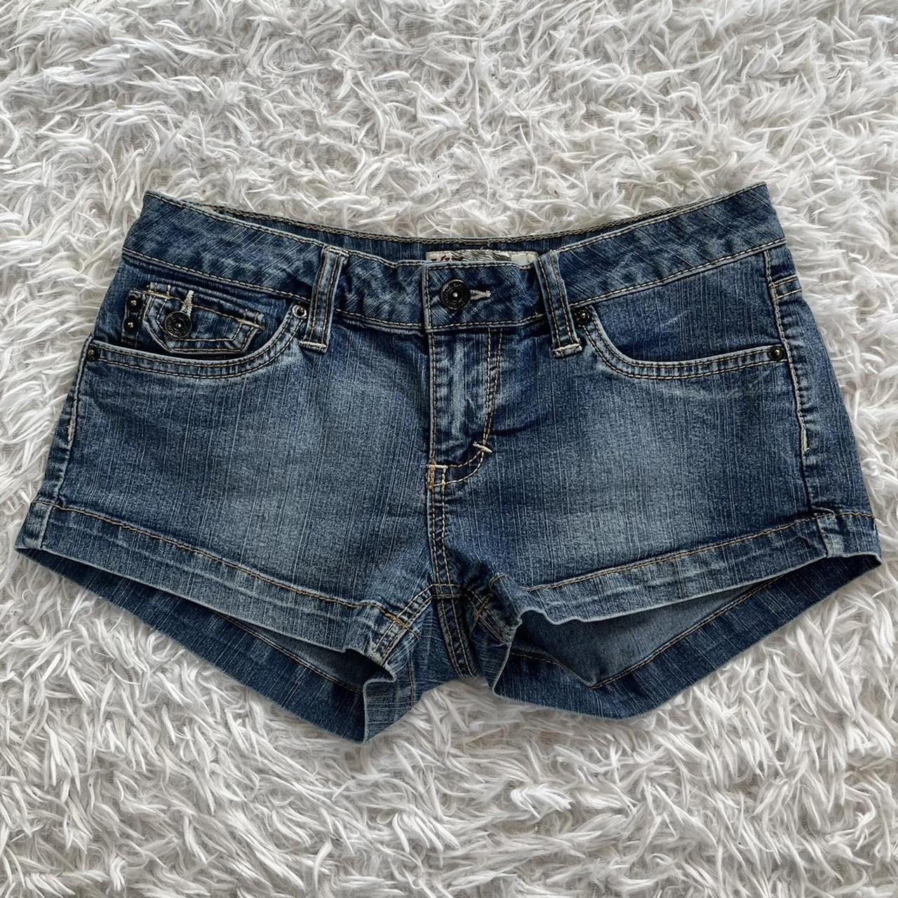 YMI Jeans Women's Blue Shorts | Depop