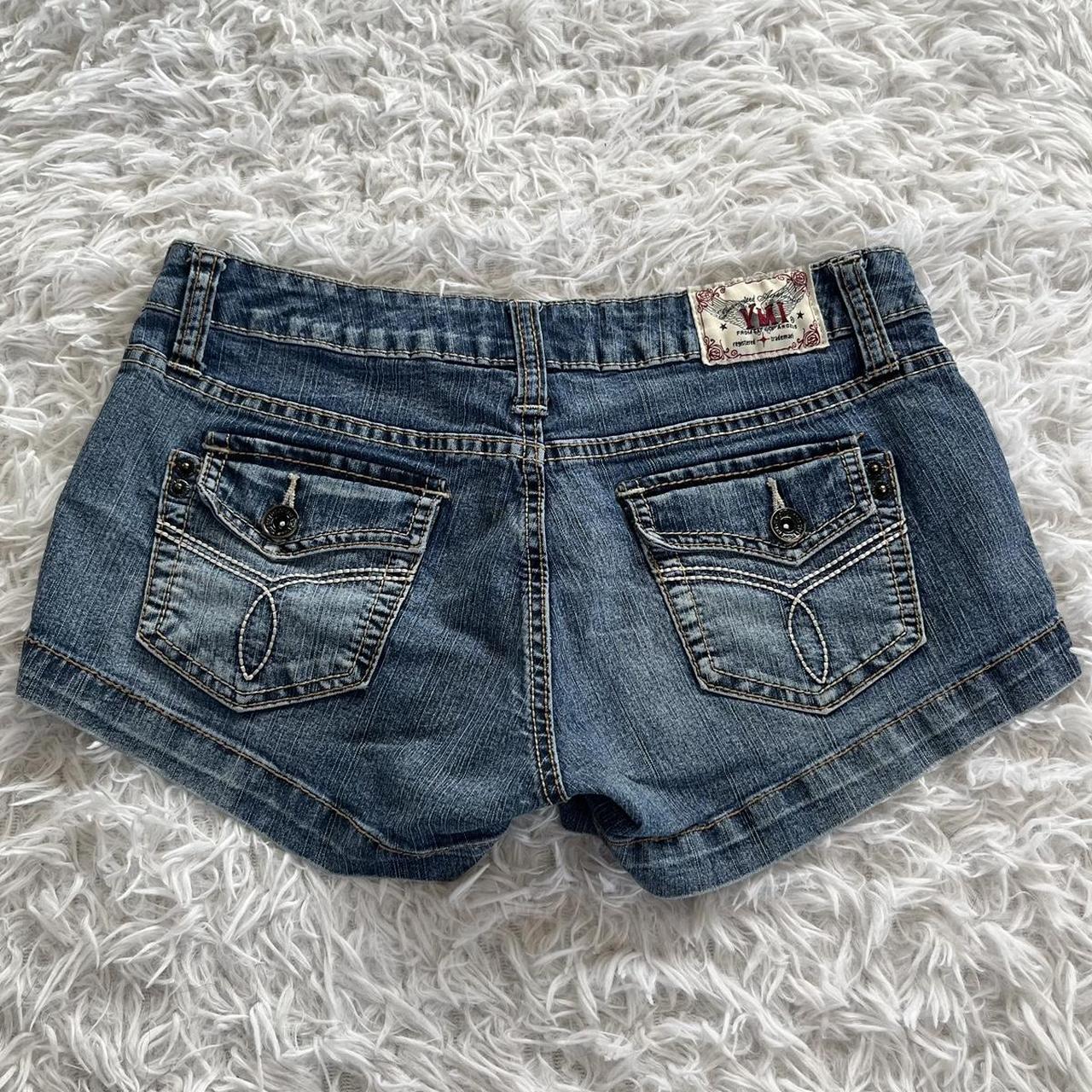 YMI Jeans Women's Blue Shorts Depop