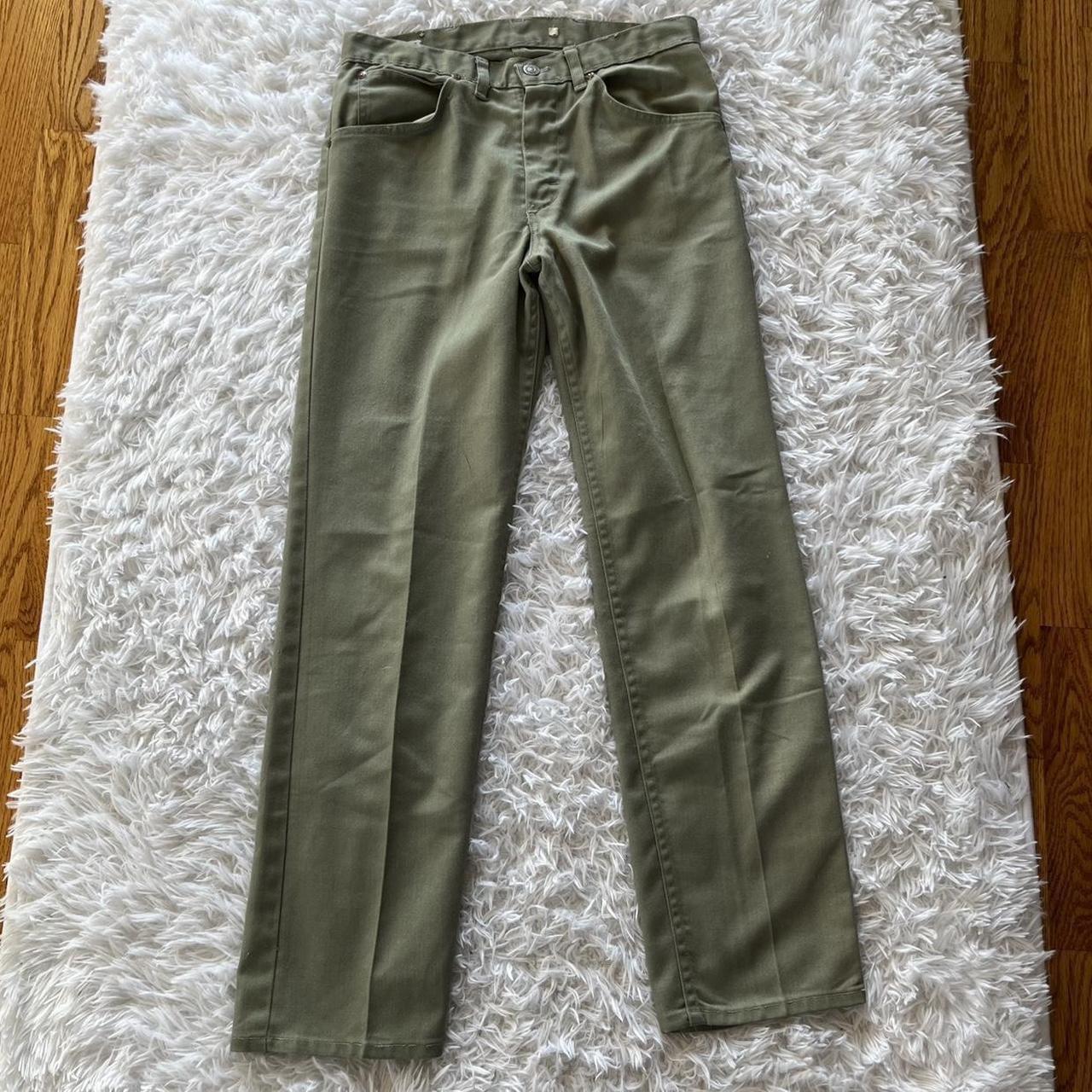 vintage green mom straight leg jeans! these are a... - Depop