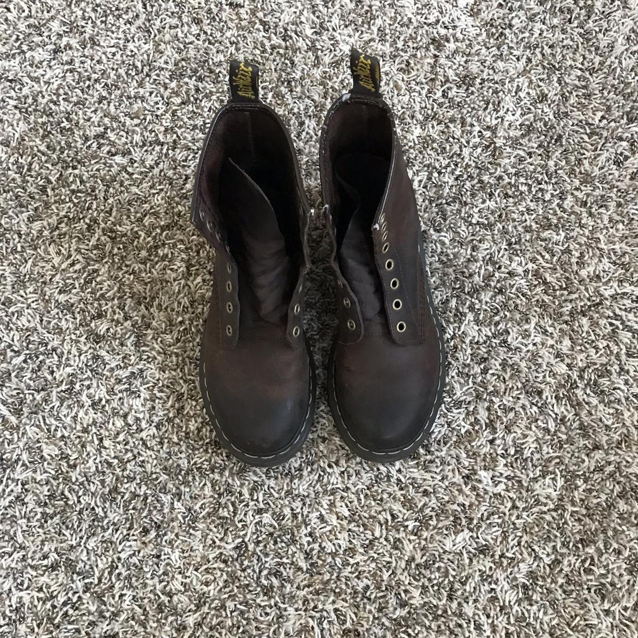 Doc Martens Just missing shoelaces Slightly worn but... Depop