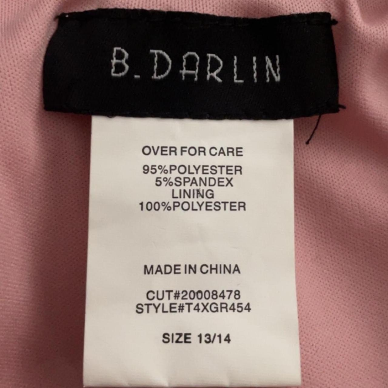 B Darlin Women's Pink Dress | Depop