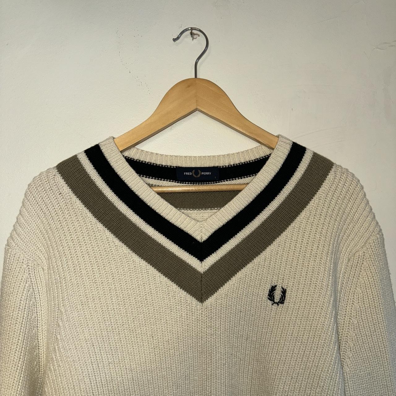 Fred perry shop cricket jumper