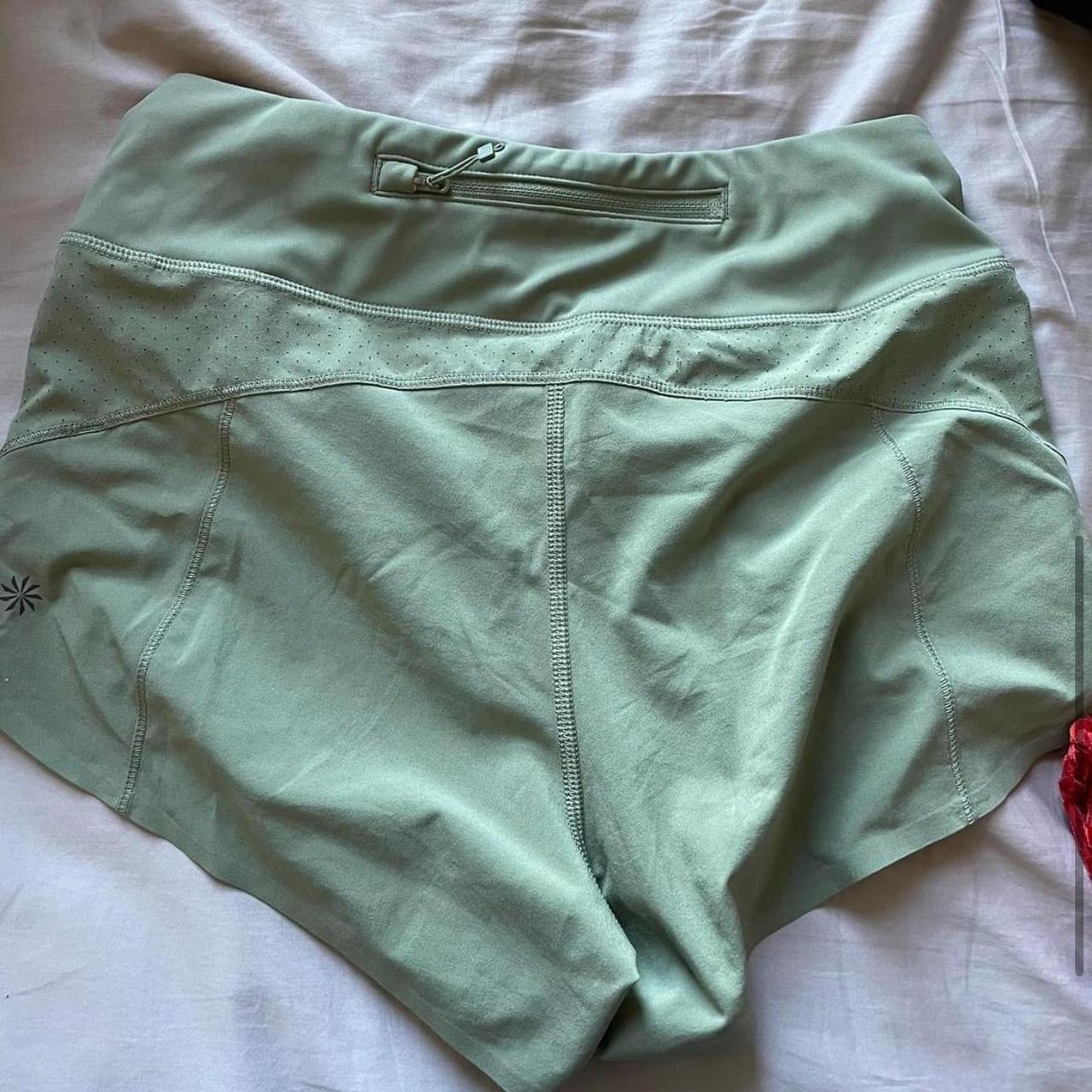 women’s green athletic shorts // very good condition Depop