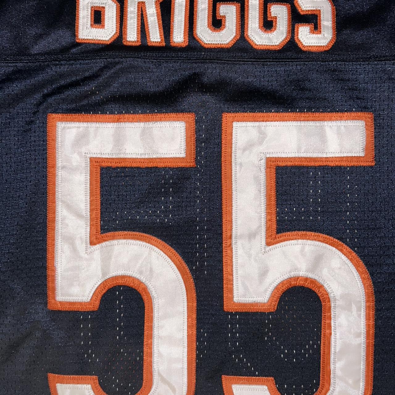 Reebok NFL Chicago Bears Football Jersey Lance Briggs Superbowl