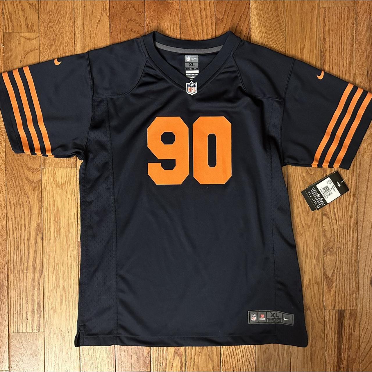 Chicago Bears 90 Julius Peppers Jersey NFL Shirt Nike Young Size XL