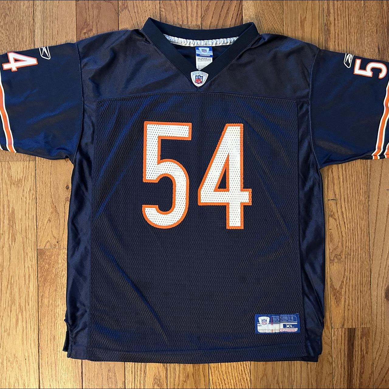 Reebok BRIAN URLACHER #54 Chicago Bears NFL Football - Depop