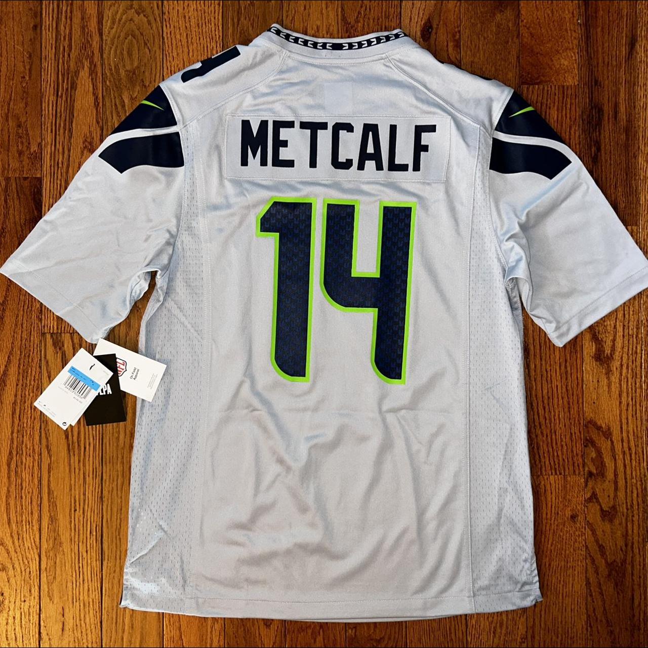 Nike On Field Vapor Seattle Seahawks DK Metcalf - Depop