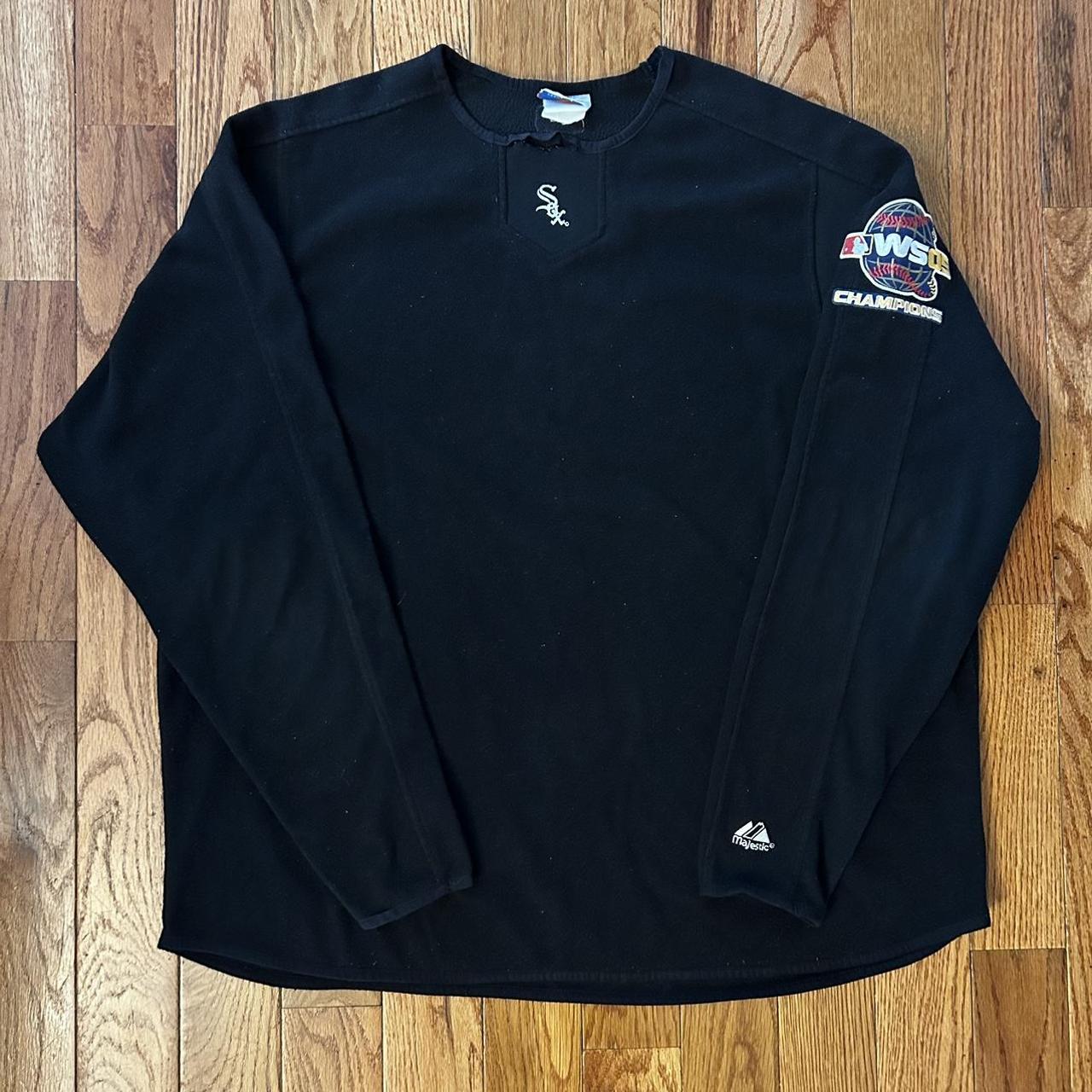 Vintage 1995 Atlanta Braves World Series Sweatshirt - Depop