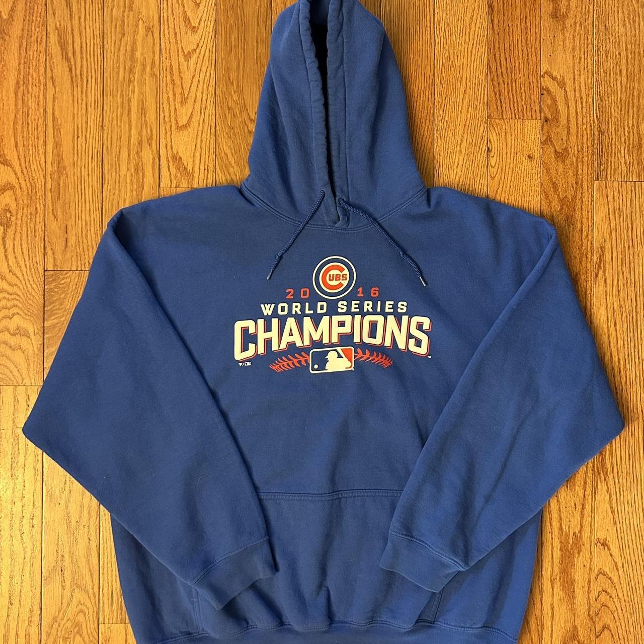 Cubs world hot sale champions hoodie