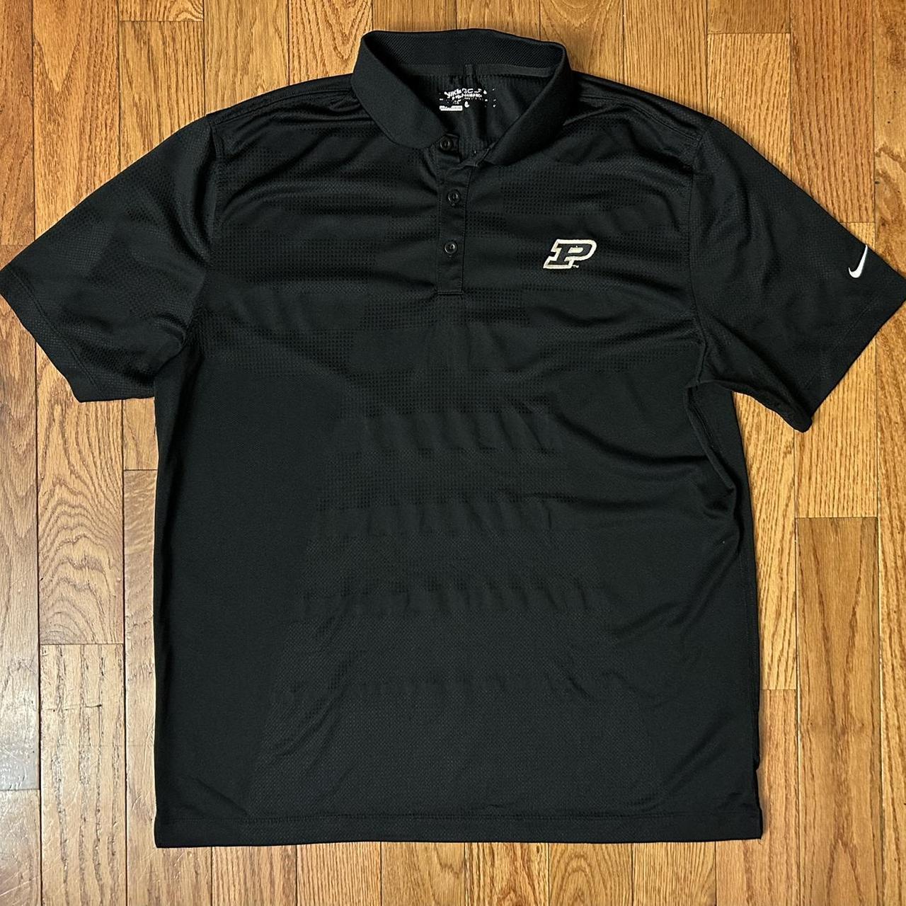 purdue nike polo