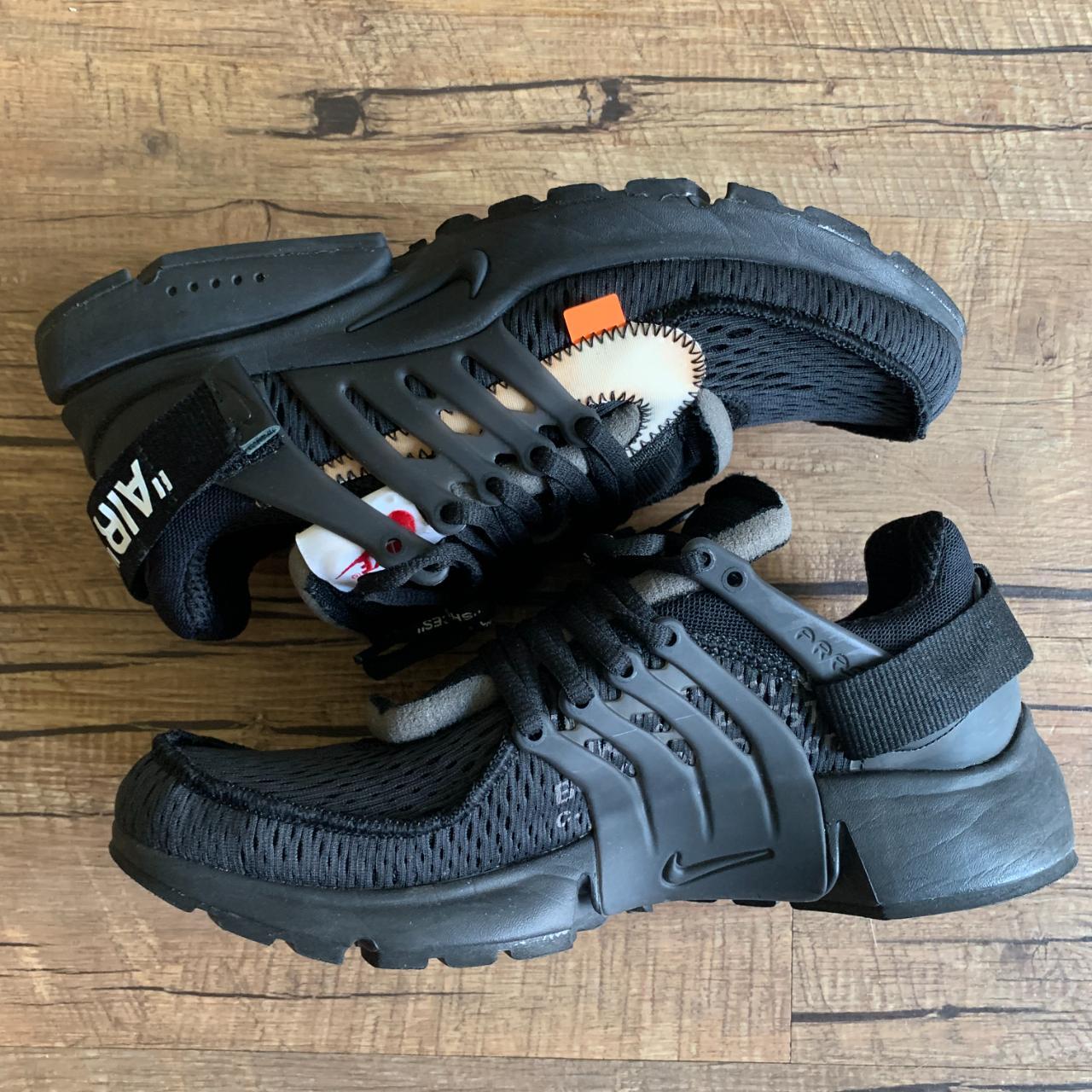 Nike x Off White Black Air Prestos Size 9 US