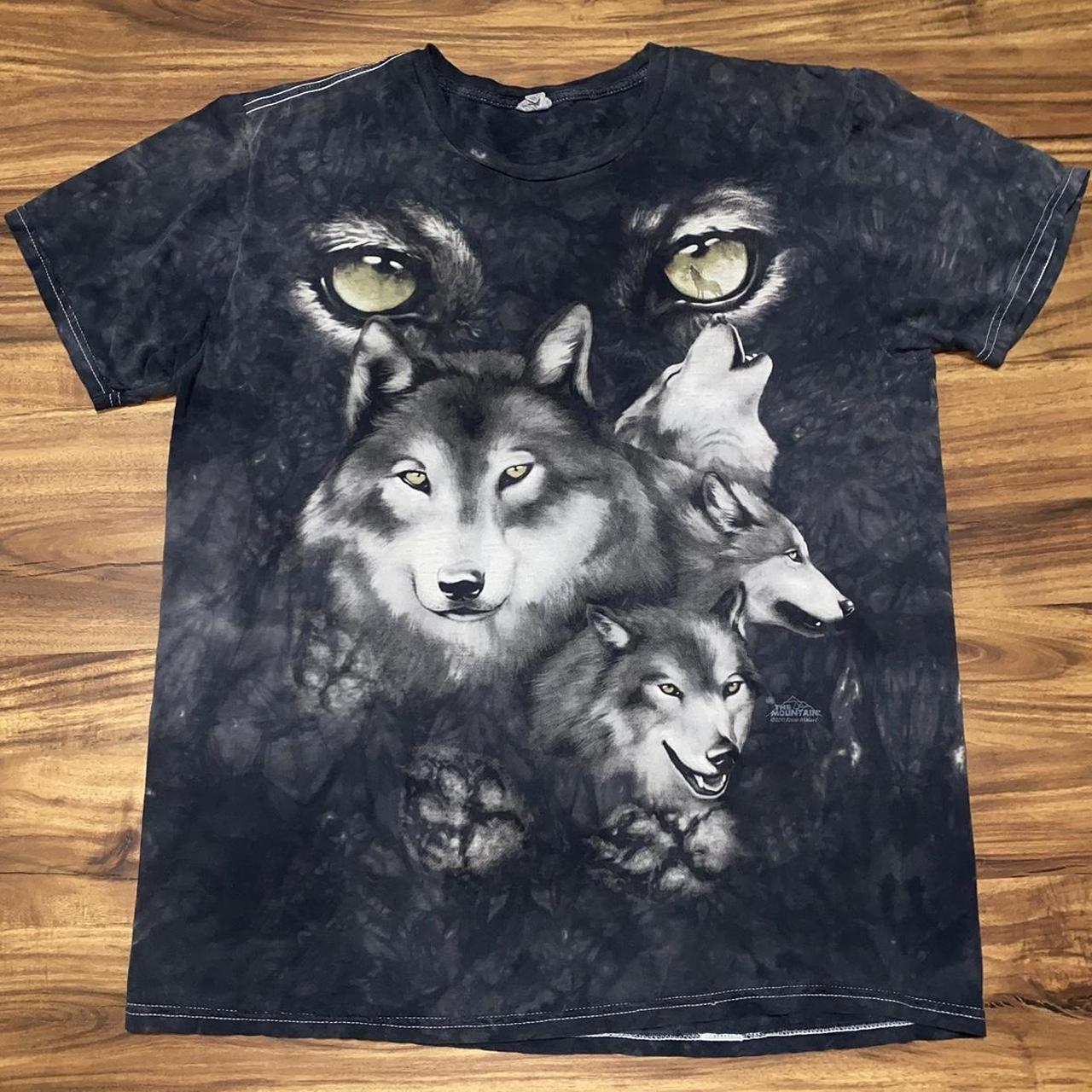 2011 The Mountain Wolf Nature T Shirt 🐺 #y2k... - Depop