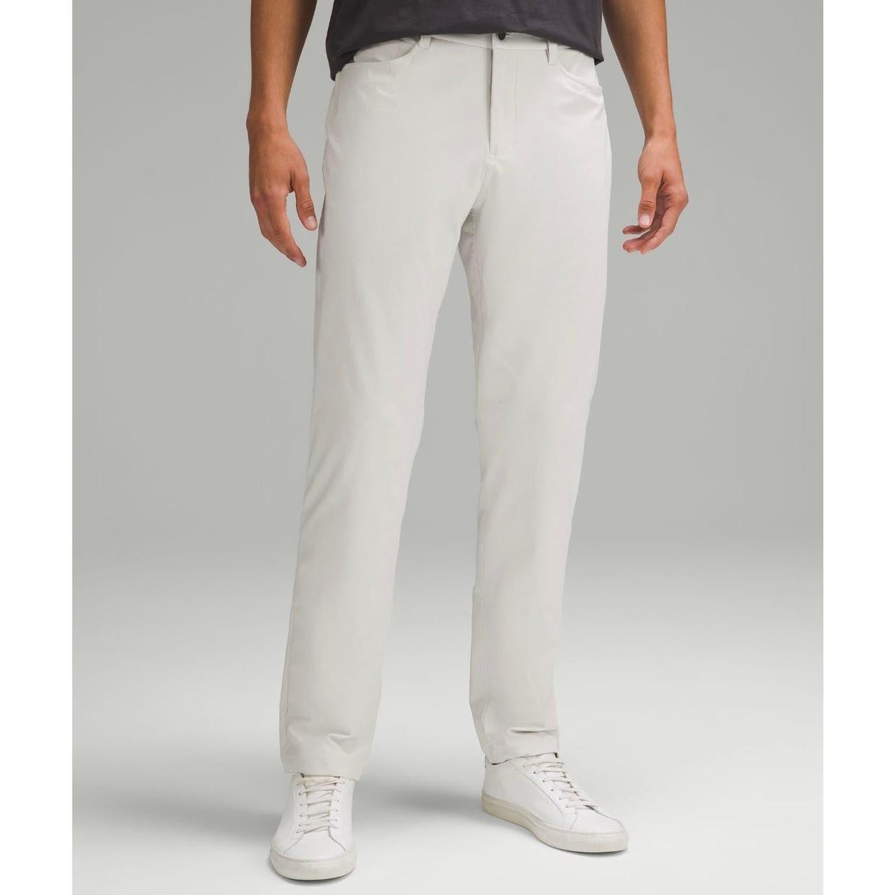Buy lululemon ABC Pant Slim 34 Length - White (32) at