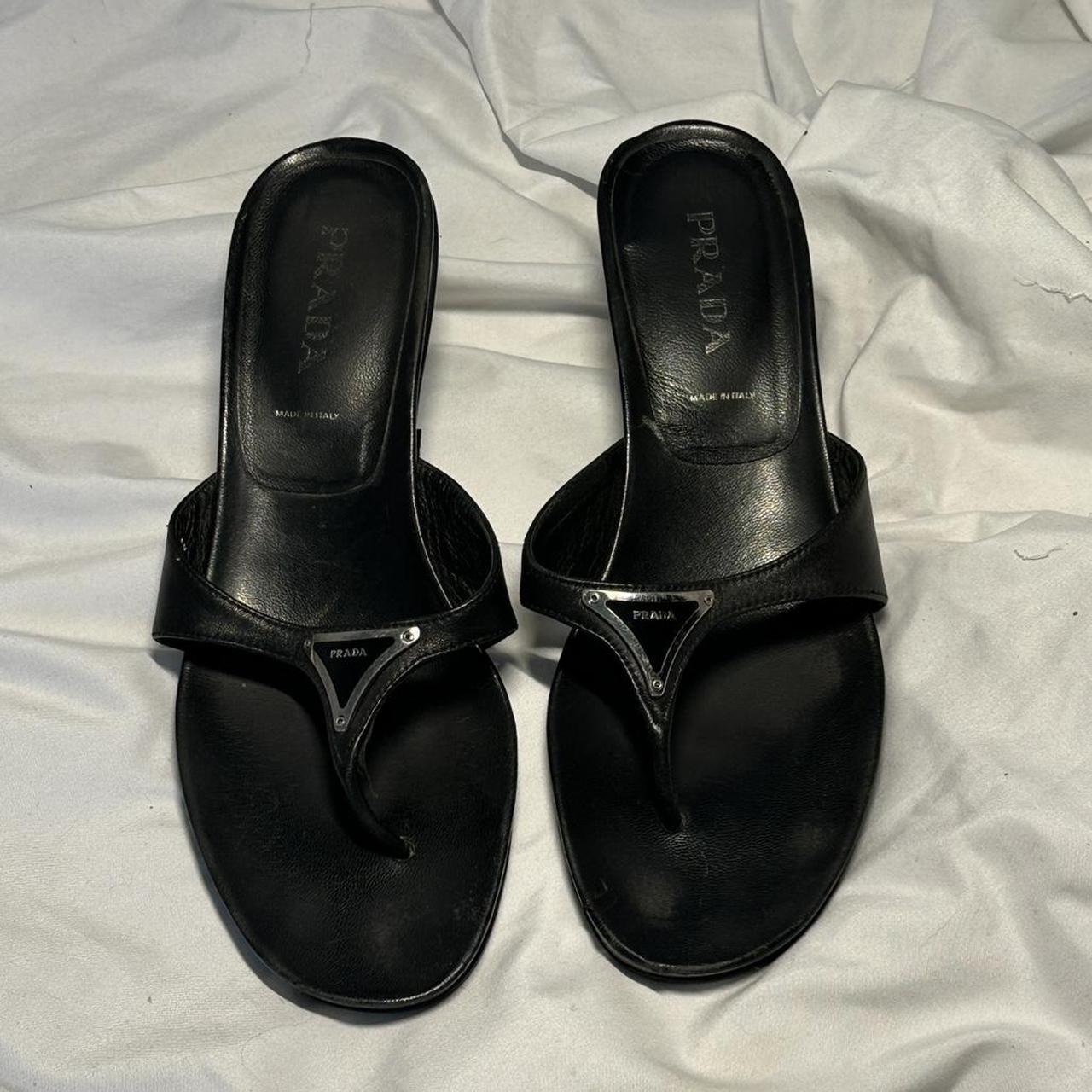 RARE Vintage Prada Sandals Recently Restored One of... - Depop