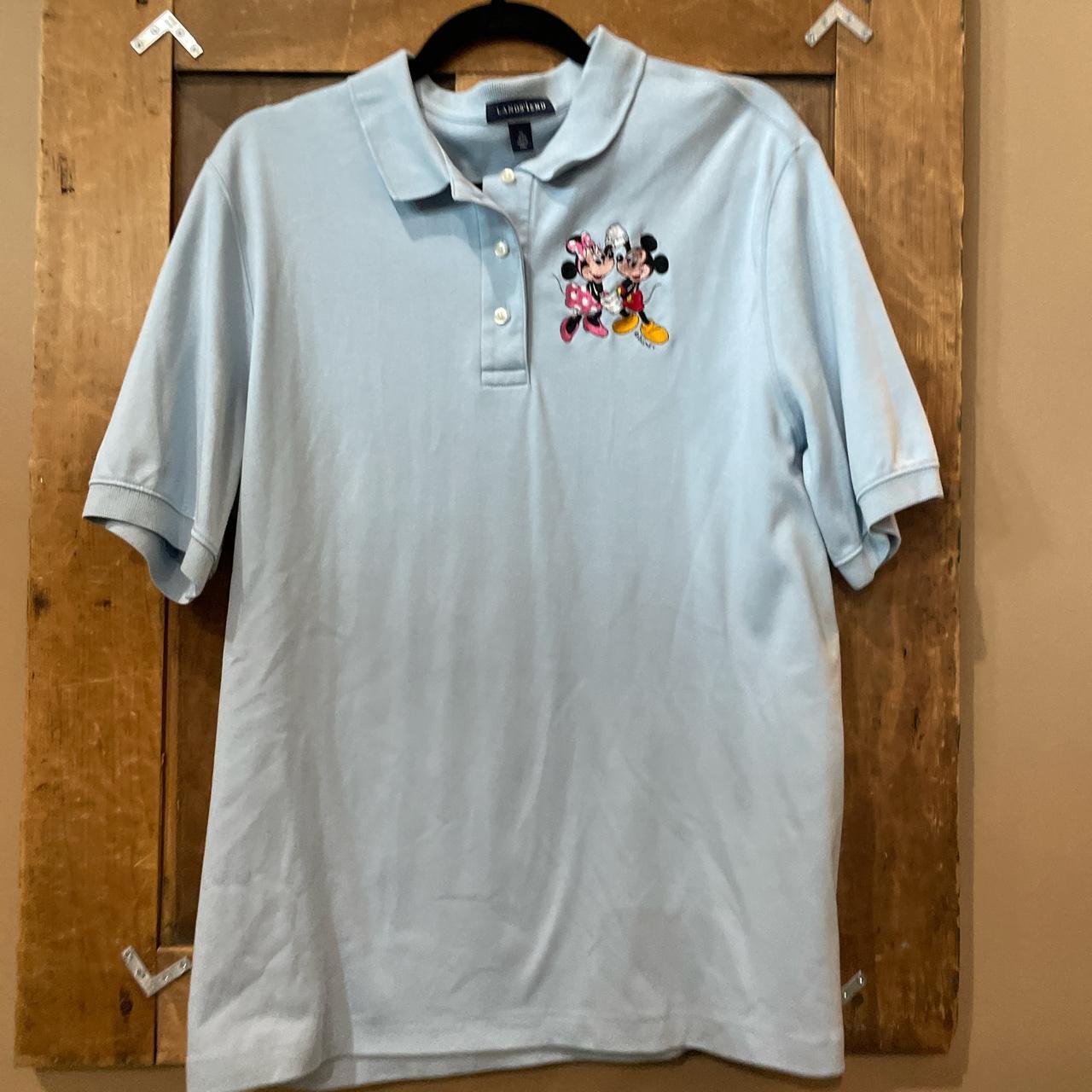 Lands' End Men's Blue Poloshirts Depop