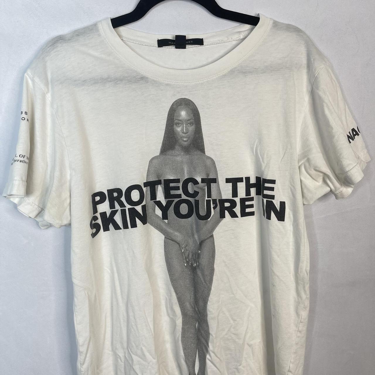 Marc Jacobs Women's Black and White T-shirt (3)