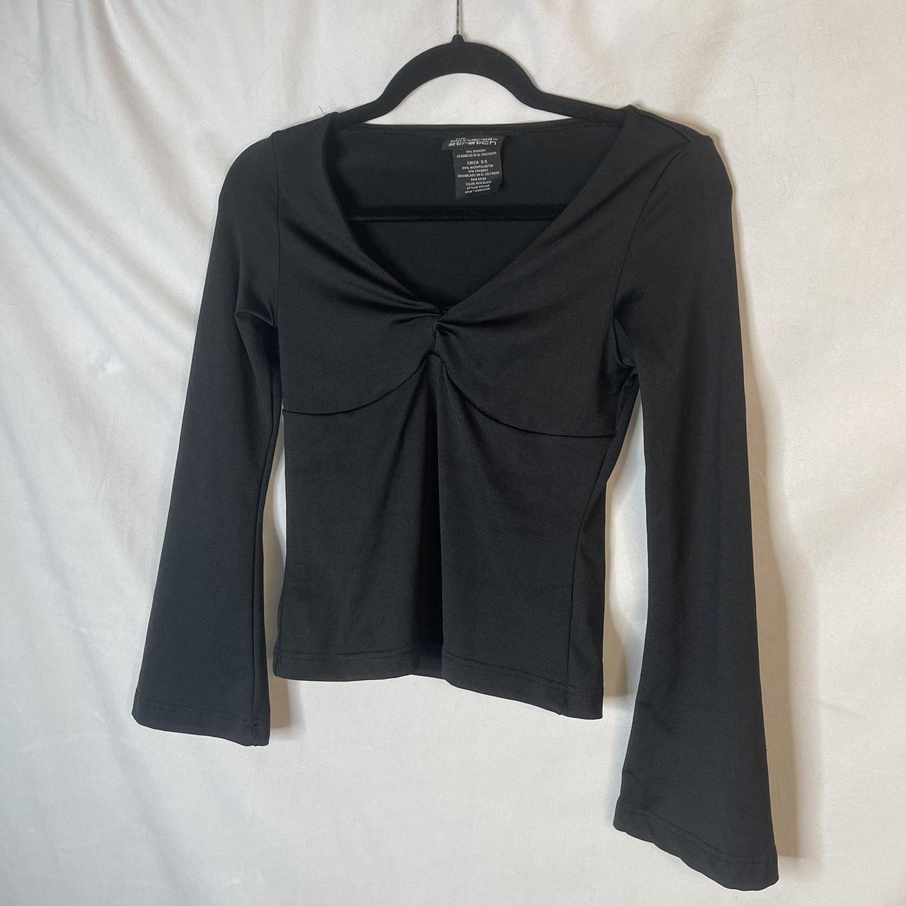 No Boundaries Women's Black Blouse | Depop