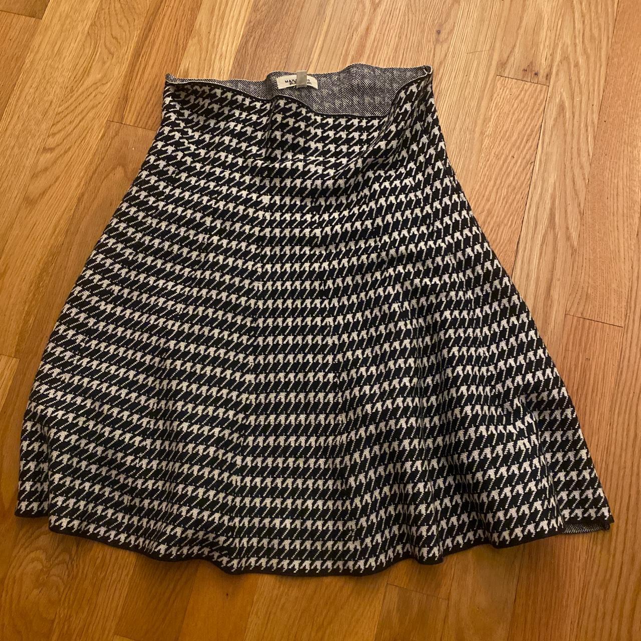 Scheduled to ship in late December] Back open houndstooth