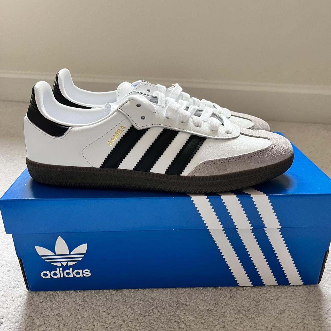 Adidas Cloud White Samba OG US Size 7 (men’s)... - Depop