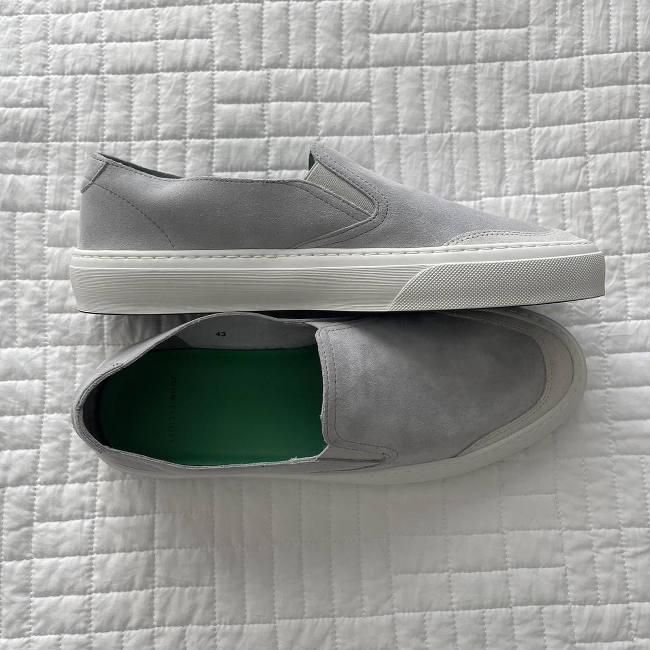 John Elliott Men’s Haze Slip On Suede... - Depop