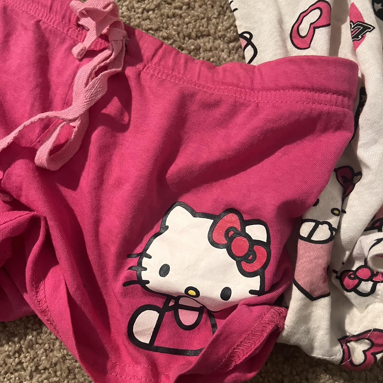 Hello Kitty Pj Set Size Small Excellent Condition Depop