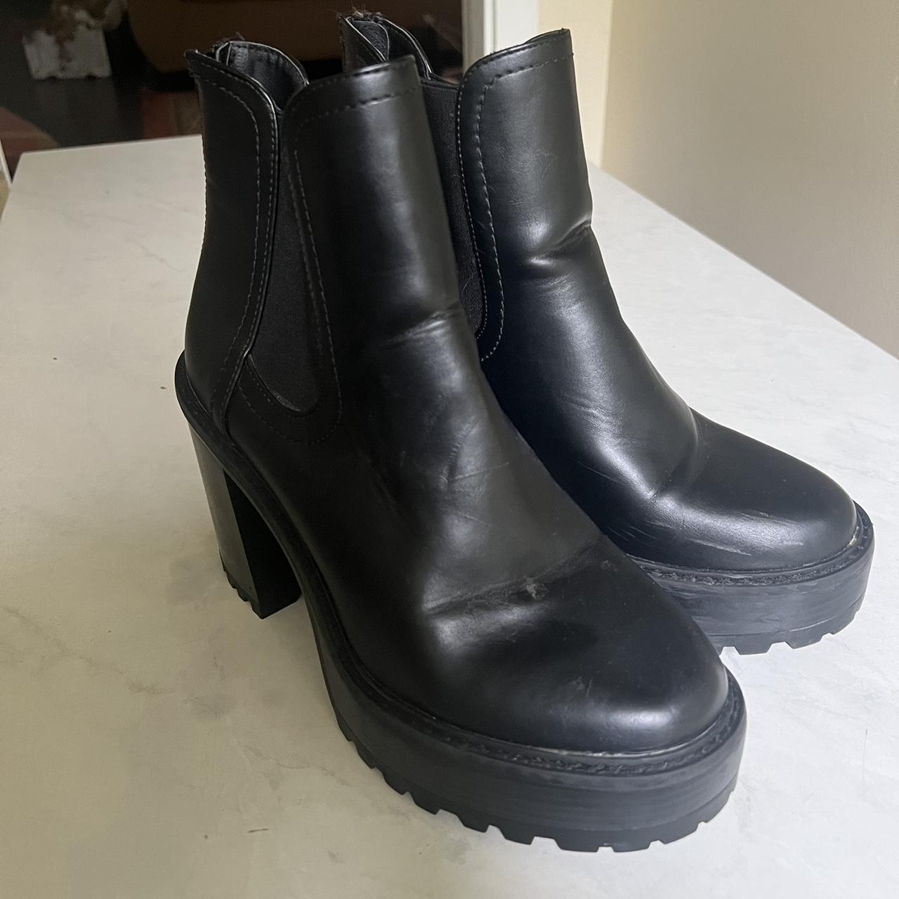 Madden girl women’s stumpy boots Calling all babes... - Depop