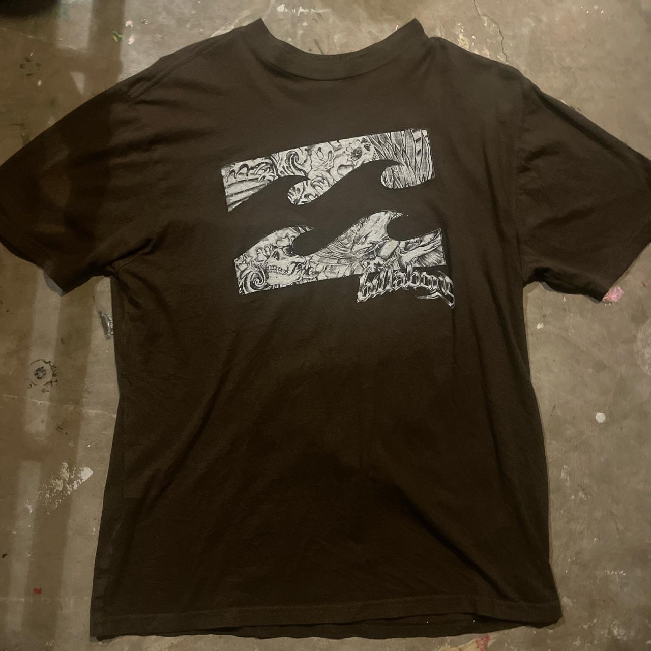 billabong grey t shirt