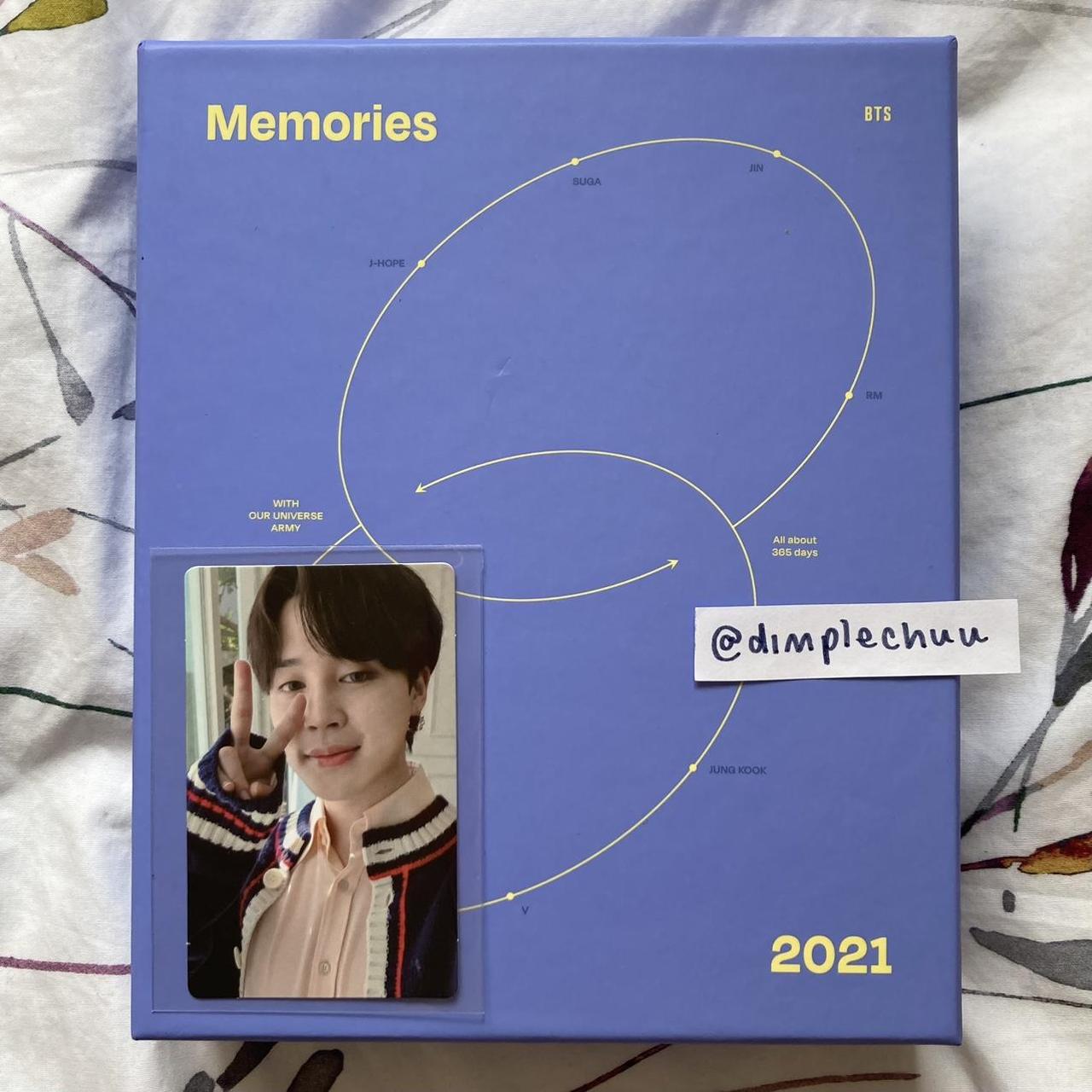 wts bts Memories of 2021 blu-ray with Jimin | Depop