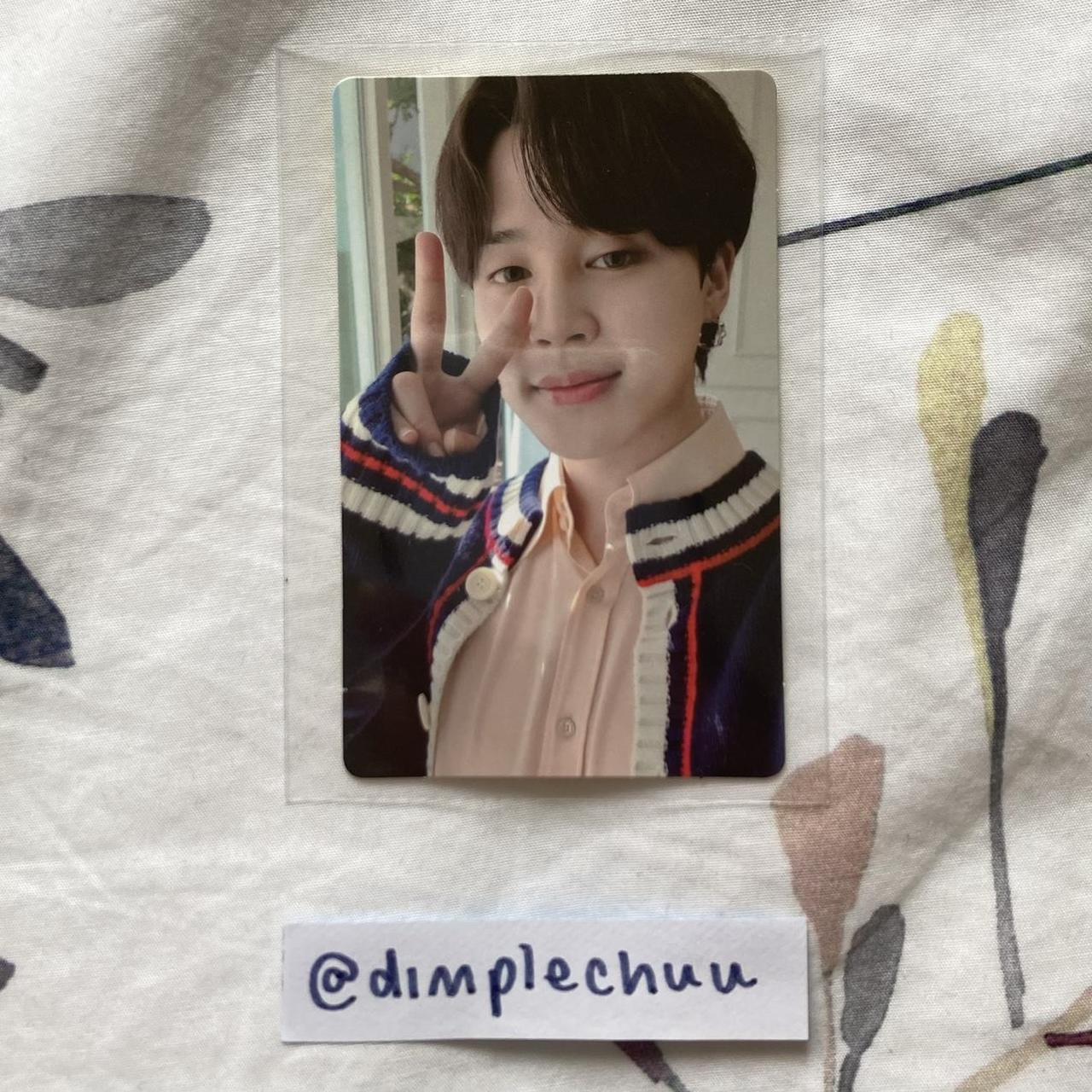 BTS memories2021 ランダムJIMIN BTS JIMIN MEMORIES OF 2021 Official Postcard (US SHIP ONLY
