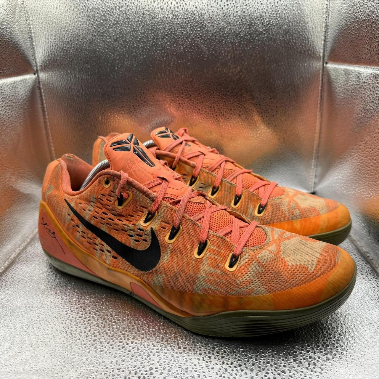 nike kobe 9 mens orange